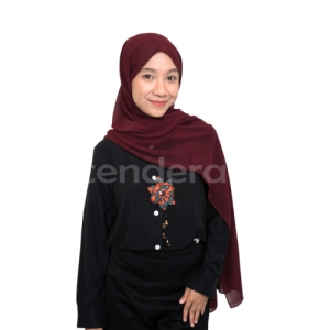 Kalung Lurik Orange Tosca