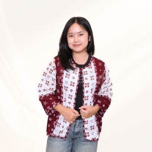 Outer Cap Motif Bunga