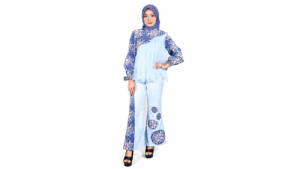 Kain Batik Tapanuli Selatan Motif Burangir Penuh Warna