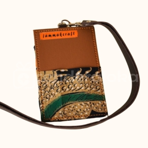 Lanyard ID Card Coklat Batik