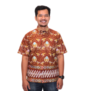 Kemeja Katun Primis Cap Kombinasi