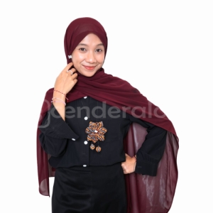 Kalung Lurik Kuning Hitam