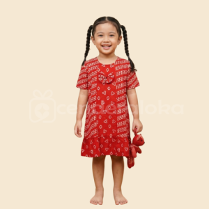 Dress Sabrina Merah