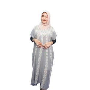 Daster Batik Busui Simple Motif Bunga