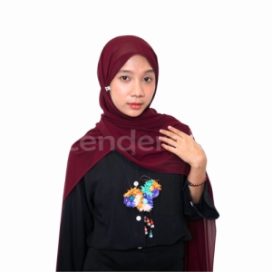 Kalung Krisan Warna Cerah