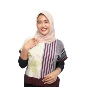 Outer Ecoprint Kombinasi Lurik Etnik