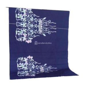 Kain Batik Tulis Kecubung Biru
