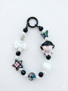 Bag Charm Manik Premium Warna Gelap
