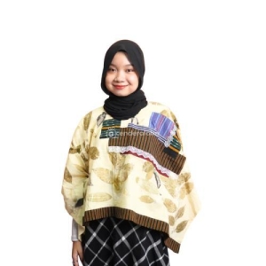 Outer Ecoprint Kimono Loose Fit