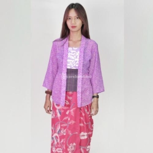 Kebaya Kutubaru Lengan Panjang Bahan Katun Paris Premium yang Nyaman Dipakai