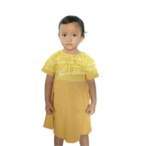 Dress Batik Anak Bahan Katun