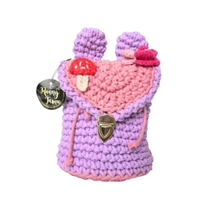 Backpack Bunny Macrame