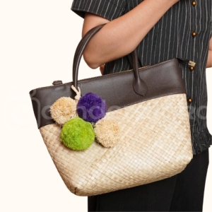 Tas Pandan Pretty Shopping