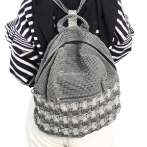 Tas Rajut Gendong Grey