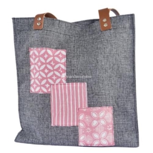 Totebag Andan Kanvas Dapni Kancing Magnet